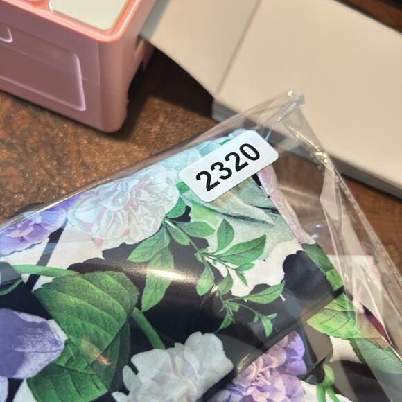 Talbots Dress Women 2P Floral Multicolor Oprah Magazine Collection A-Line Casual - Picture 10 of 11